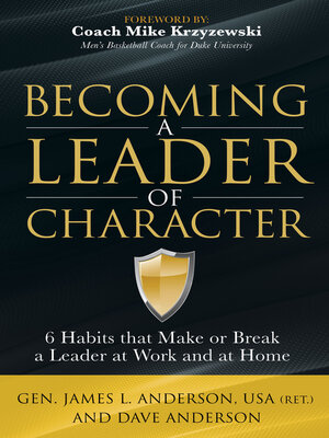 cover image of Becoming a Leader of Character